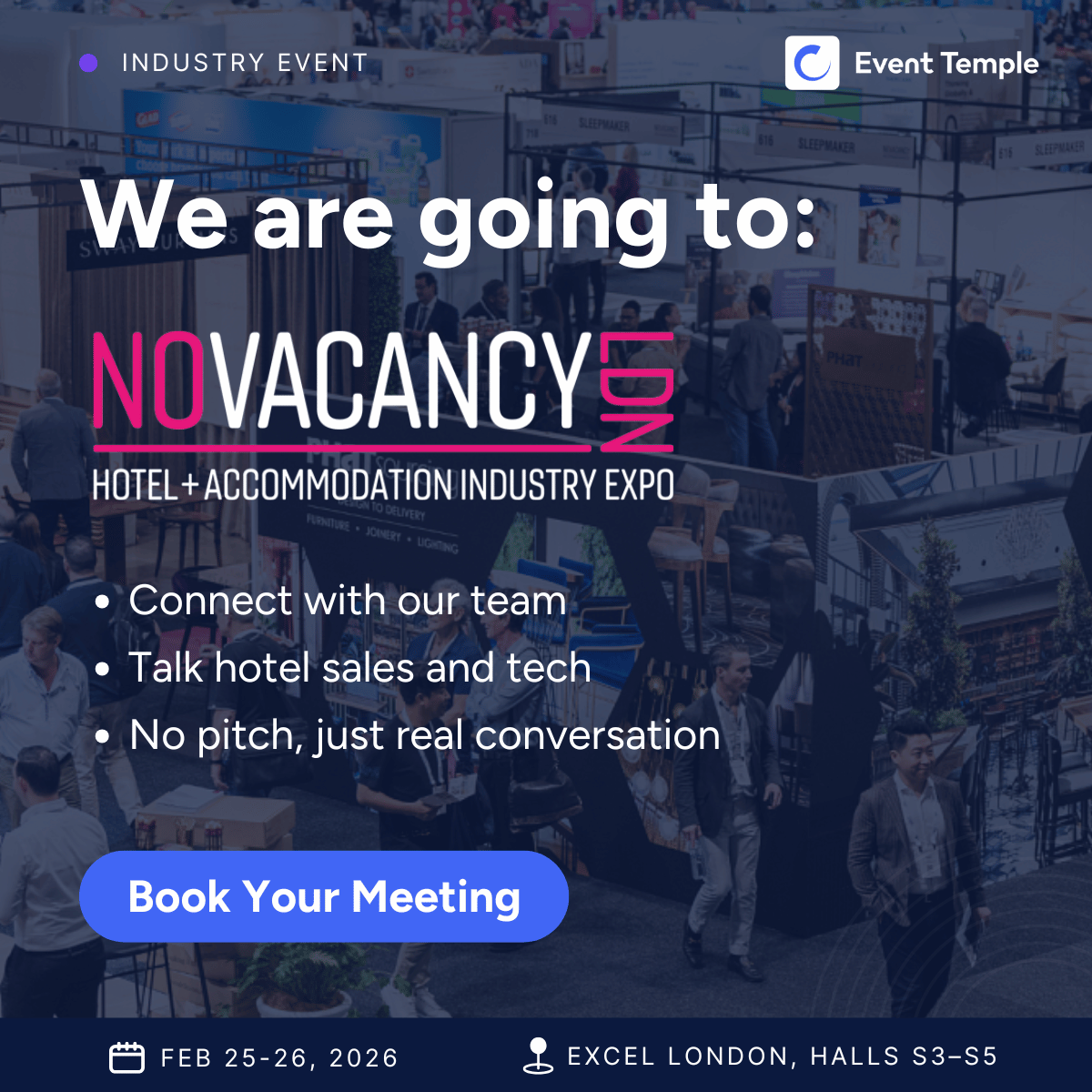 No Vacancy London 2026 Meet ET